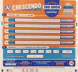 Nouveau jeu de tirage FDJ United, Crescendo