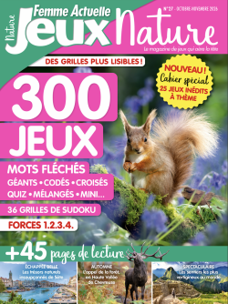 Femme Actuelle Jeux Nature